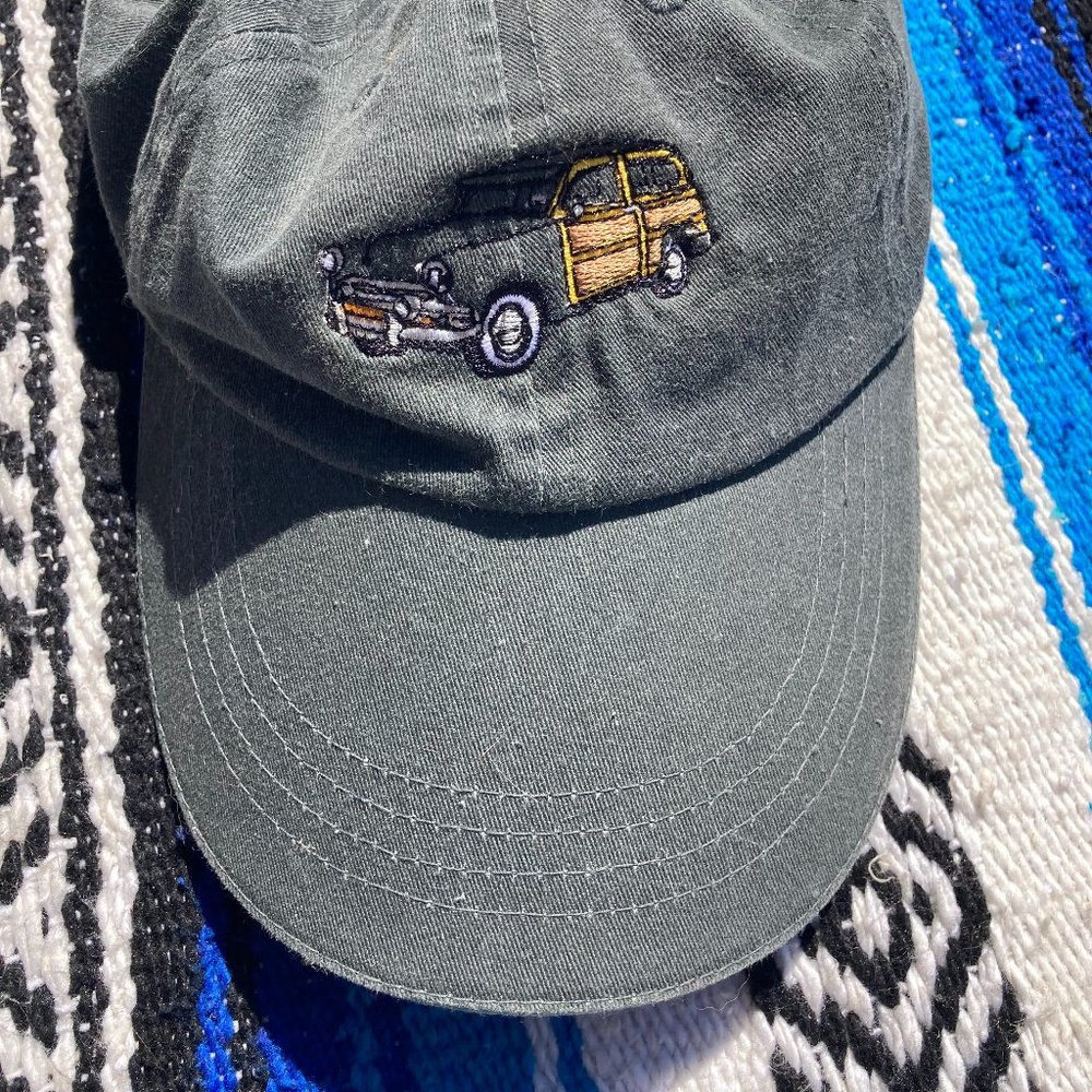 Palms Resort & Cafe Woodie Dad Hat Baseball Cap Strapback